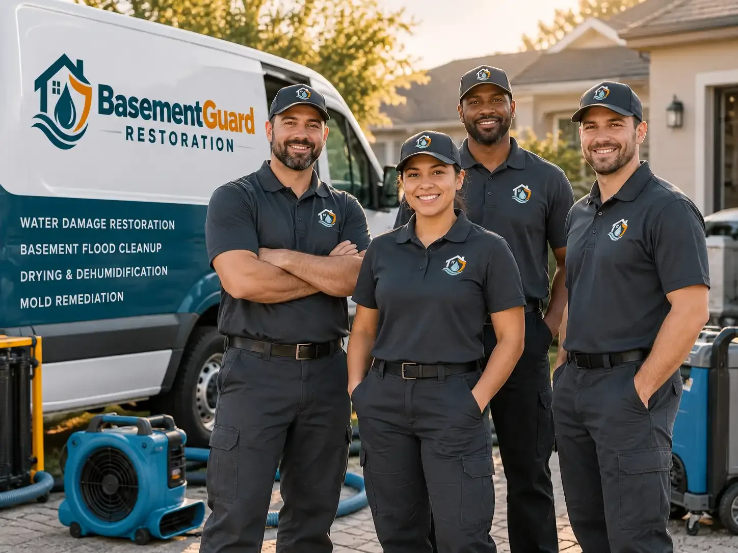 Basement Water Damage Restoration company in Ringle, WI